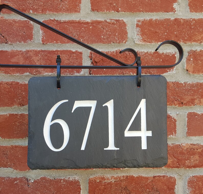 STEEL BRACKET for Slate Sign - Etsy