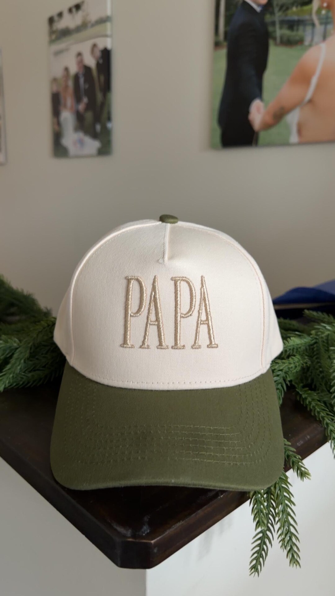 Papa / Name Hat - Etsy