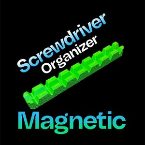 Magnetic Screwdriver Organizer - Universal