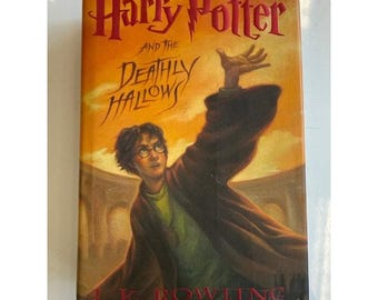 Harry Potter Deathly Hallows First American Edition First Printing 2007