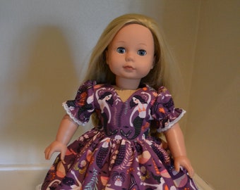 Mermaids dress for 18 inch doll