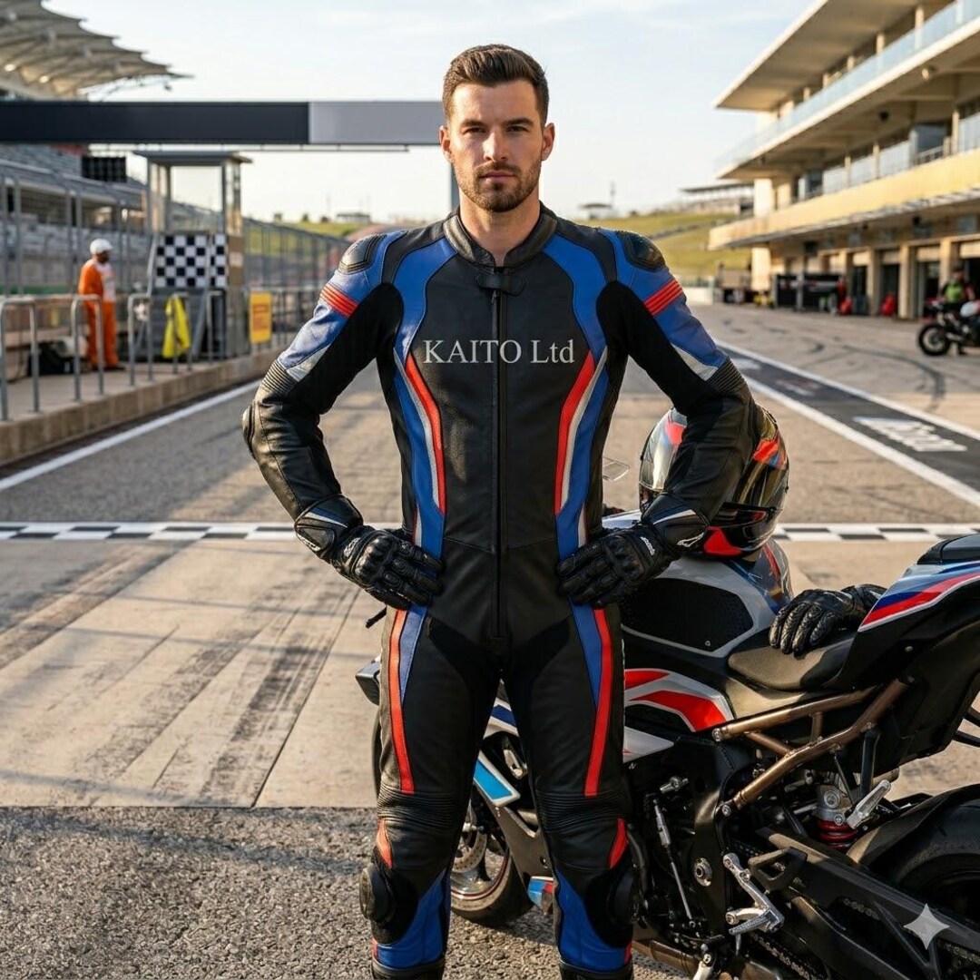 Fan Made Rider Suit Custom Leather Biker Suit - One Piece Motorcycle Racing Jumpsuit ...