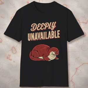 Funny Graphic Tee | Vintage Loch Ness Monster Cryptid Tee, Black