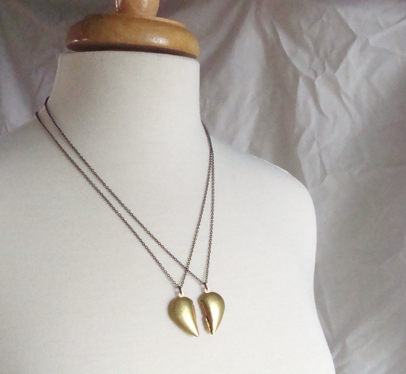 Half locket necklace Clearance