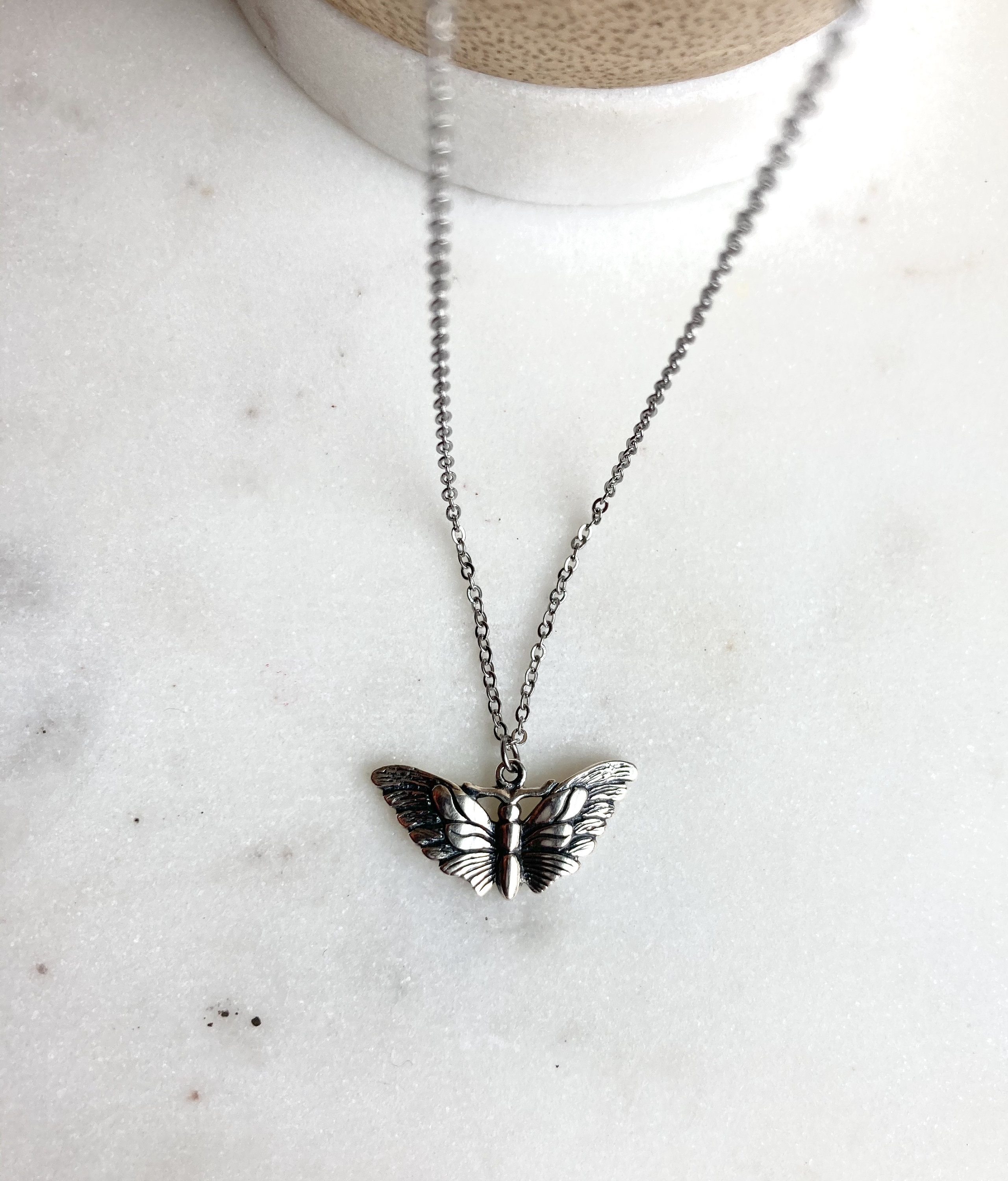 Lil skies butterfly necklace best sale