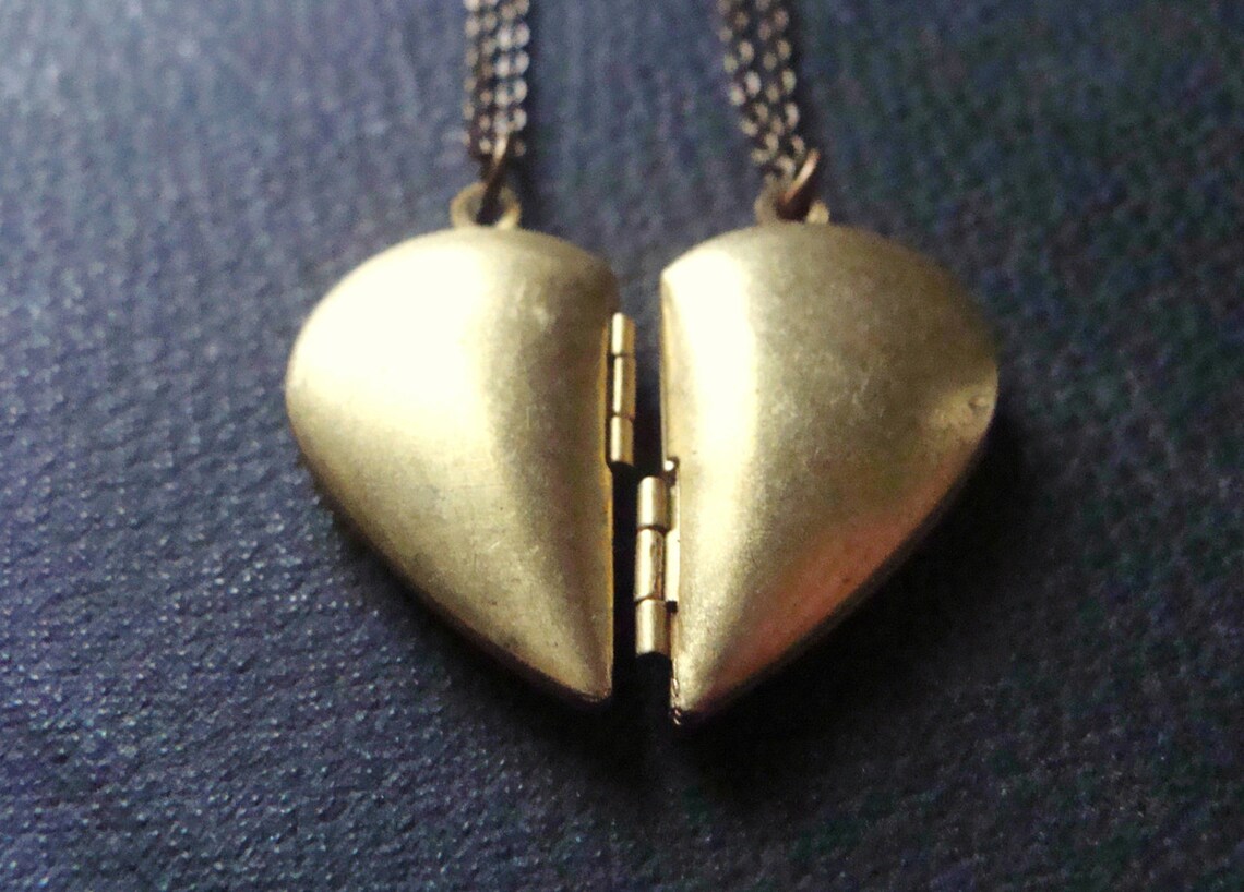 Half locket necklace Clearance