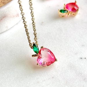 Dainty fruit jewelry deals