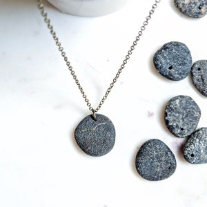 You Are My Rock Necklace - Relationship Gift for the person who keeps you grounded - pebble necklace - stone jewelry - stone necklace
