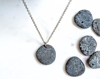 You Are My Rock Necklace - Relationship Gift for the person who keeps you grounded - pebble necklace - stone jewelry - stone necklace