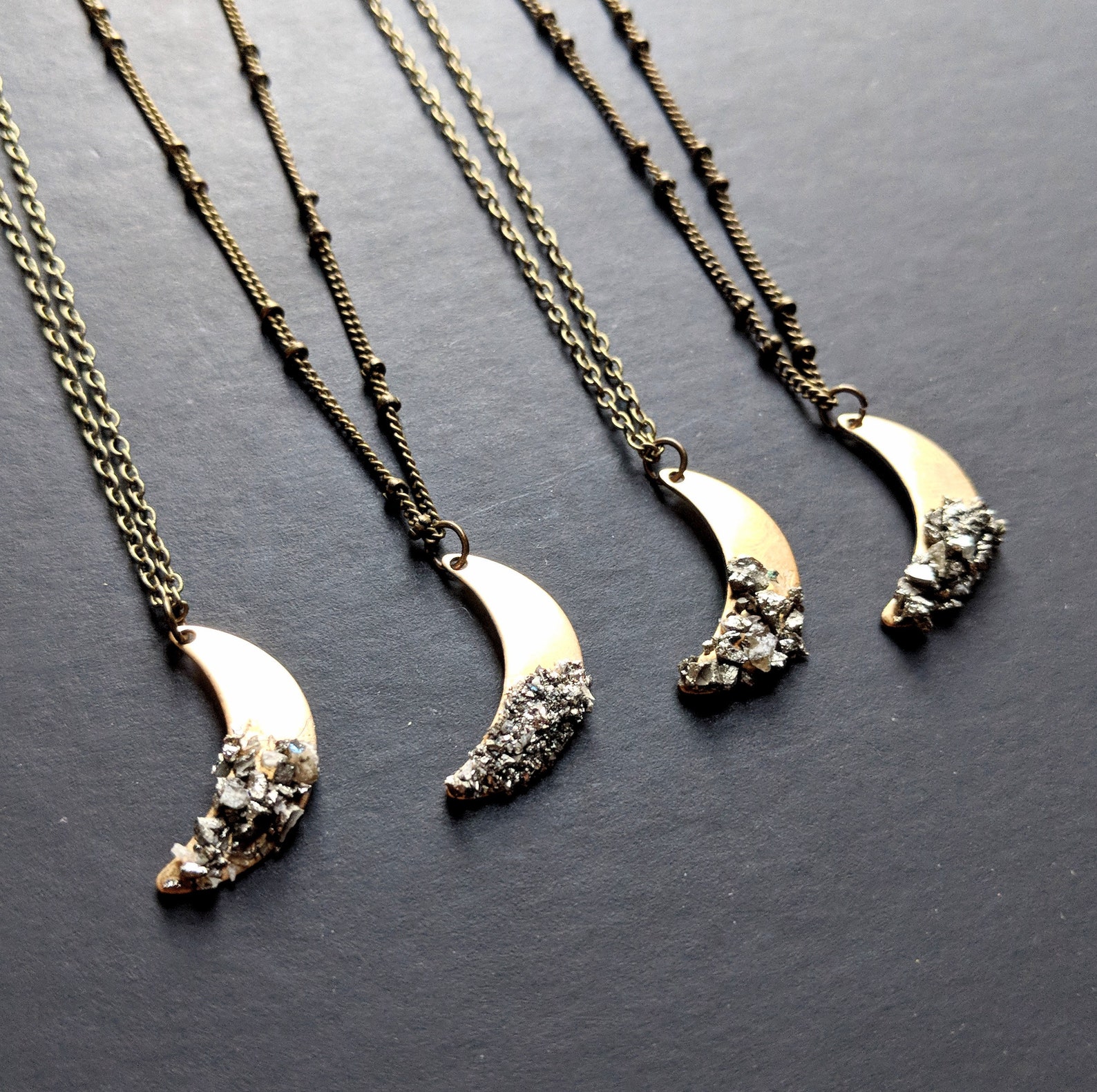 Tiny Moon Necklace main image 0