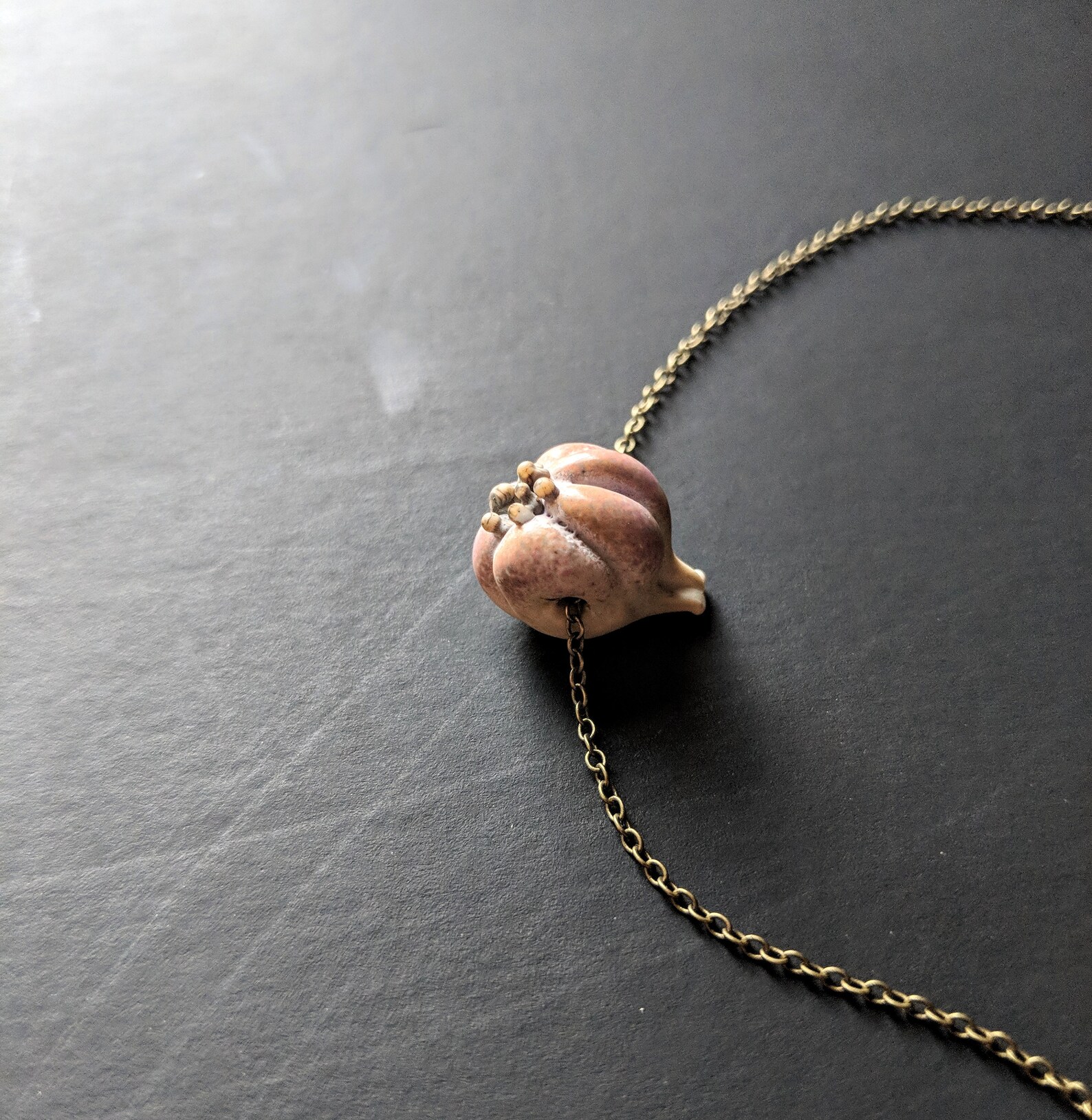 Garlic Necklace Garlic Garlic Bulb Food Jewelry Vegan Etsy