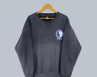 Vintage T&C Surf Hawaii-sweater met ronde hals: grafische Yin Yang-trui