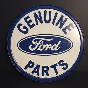 Genuine Ford Parts Sign - Etsy