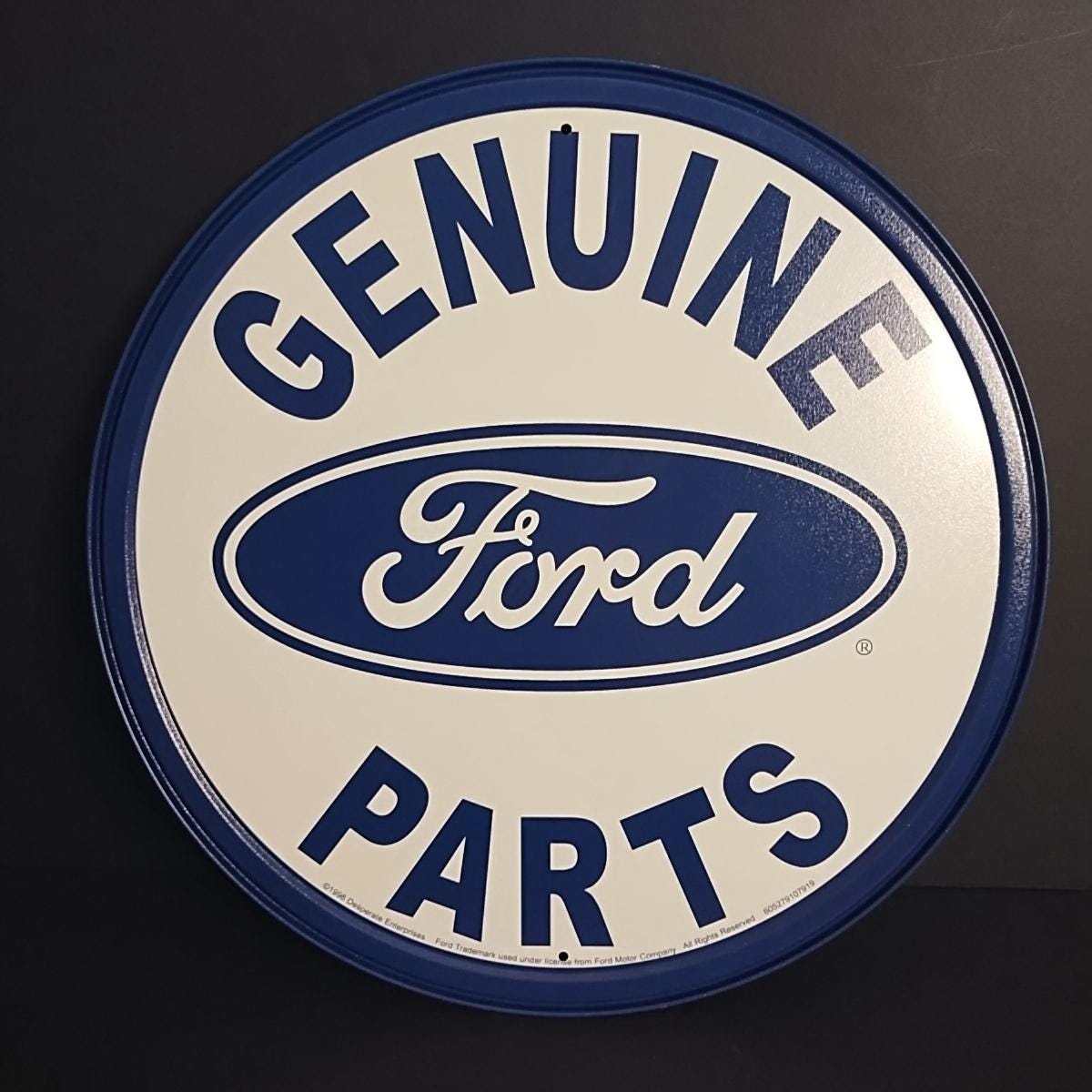 Genuine Ford Parts Sign - Etsy