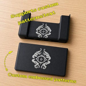 Custodia personalizzata AYN Thor, cover superiore e inferiore in due pezzi, texture 3D in rilievo, guscio personalizzato per console portatile, regalo per gamer