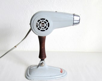 1950's Dominion Blow Dryer with Stand Works!, Vintage Salon Decor, Gift for Hairdresser Stylist