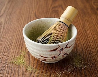 Fouet à matcha en bambou fait main - Outil à thé chasen traditionnel japonais