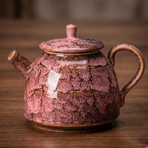 Crackle Glaze Ceramic Gongfu Teapot , (250-300ml) Gift for tea lovers