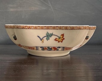 Vintage Bernardaud and Co. Limoges Serving Bowl, Pak Hoi Pattern.