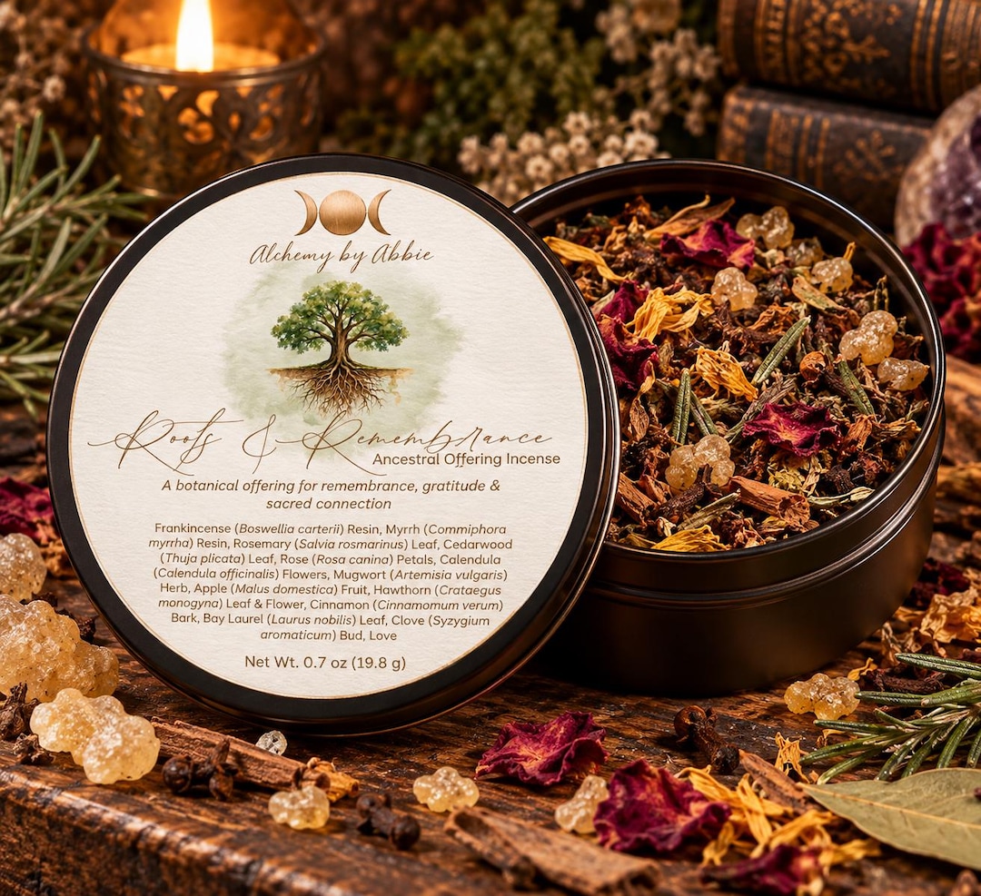 Ancestor Offering Loose Incense | Botanical Ritual Incense | Roots ...