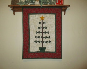 Christmas Tree quilt, Christmas Quilt 0317-01