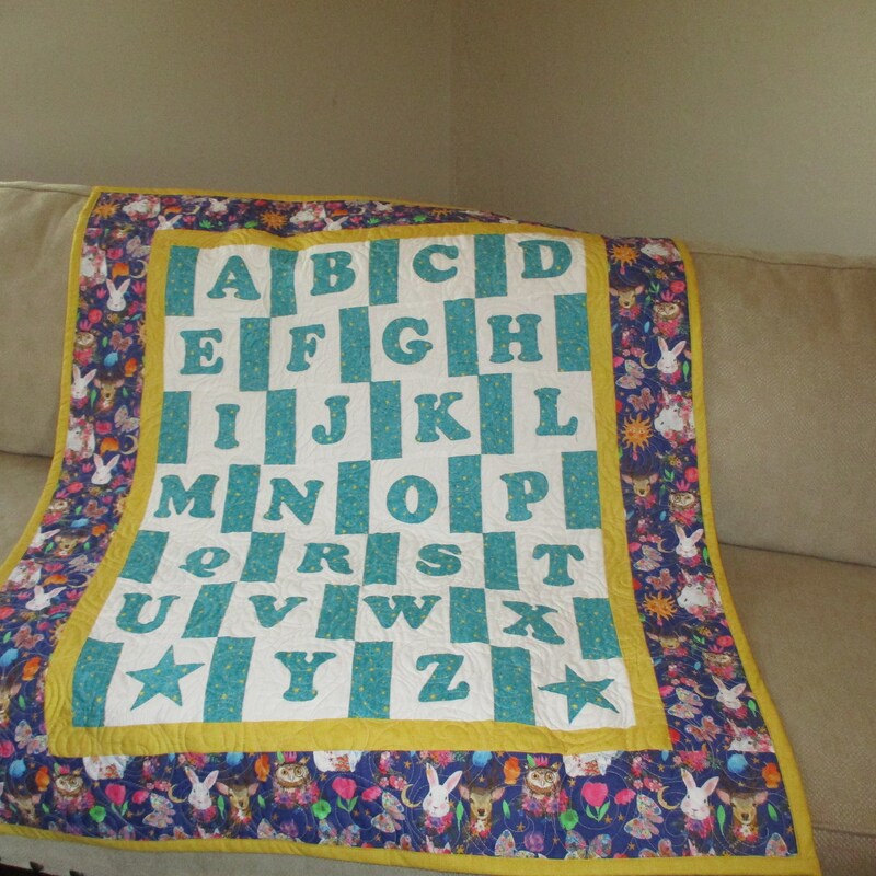Alphabet Quilt - Etsy