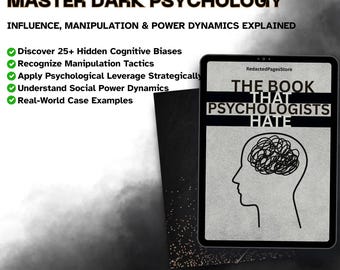 Dunkles Psychologisches Buch | Menschliches Verhalten, Kognitive Abweichungen (PDF Download + Podcast)