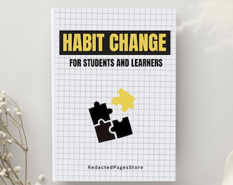 Studieren Gewohnheit Anleitung | Nicht aufschieben, sondern konsequent lernen (Digitales PDF)