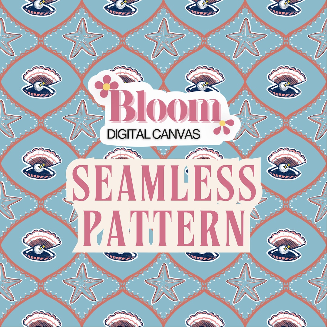 Seamless Pattern Digital Paper – Commercial Use – POD Friendly Repeat ...