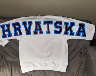 Custom  Sports Team Sweatshirt, Personalized Game Day Crewneck, Country, etc.