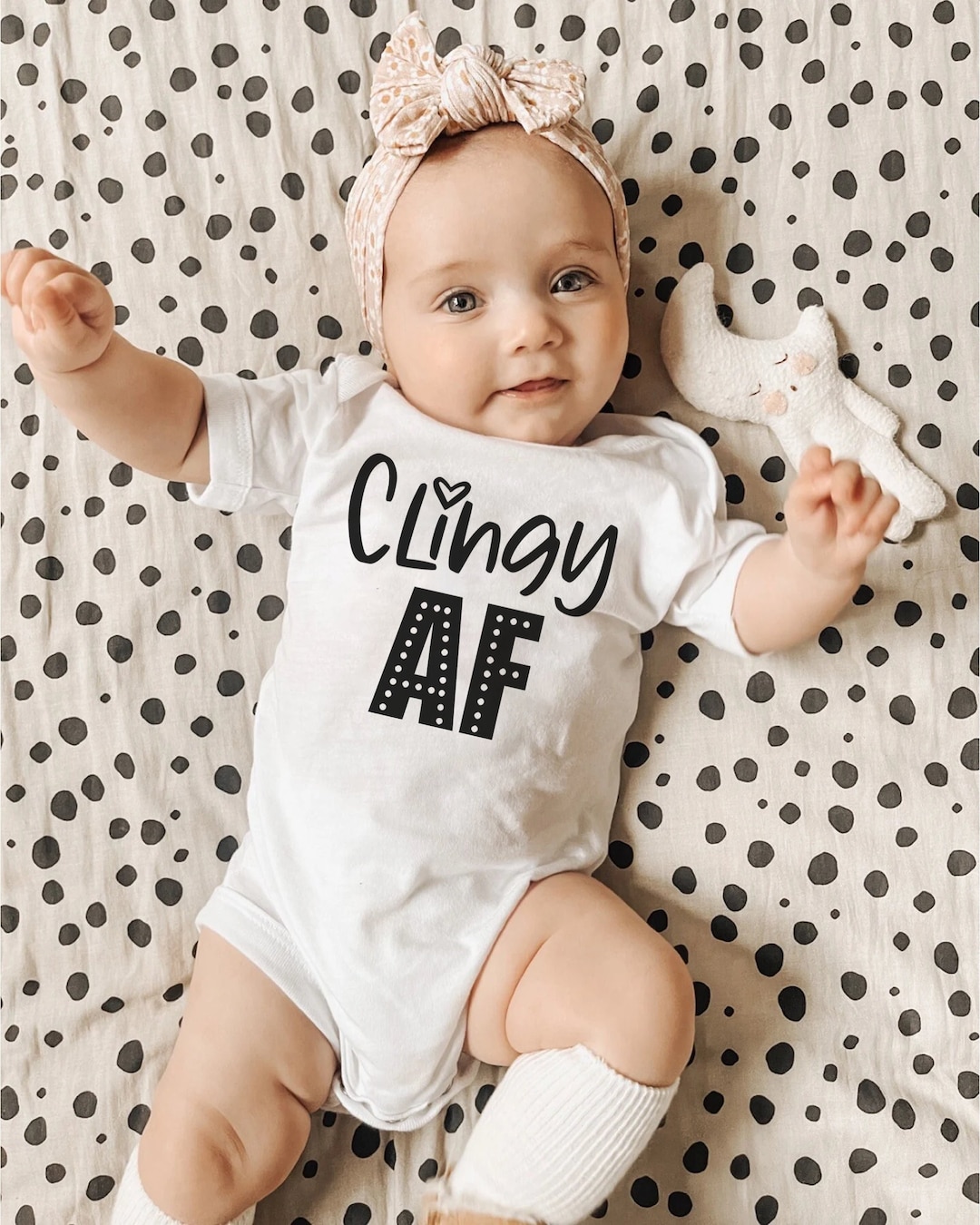 Clingy AF Funny Baby Onesies® Baby Items Unique Baby Clothes Etsy