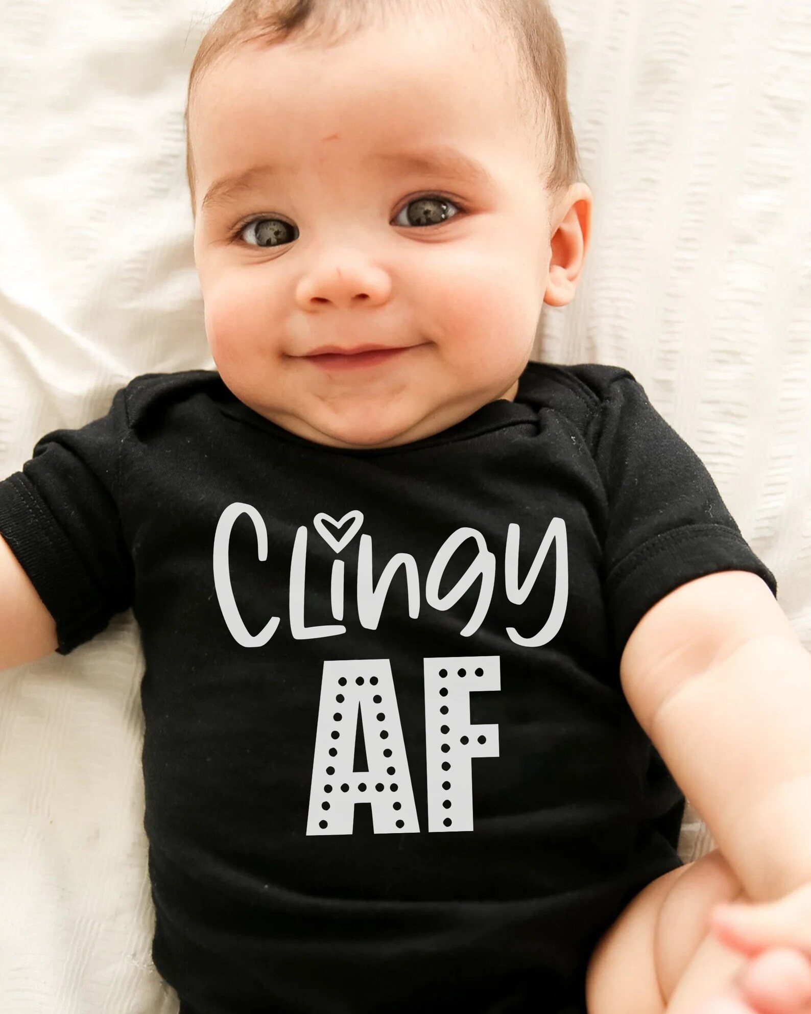 Clingy AF Funny Baby Onesies® Baby Items Unique Baby Clothes Etsy