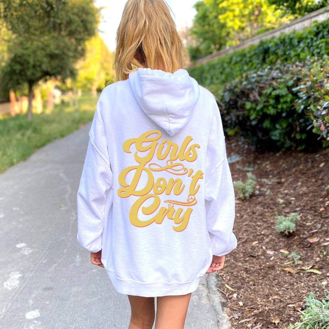 Girls Dont Cry Hoodie Trendy Tiktok Hoodies Aesthetic Clothes - Etsy