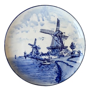 1960 delft windmill - Etsy 日本