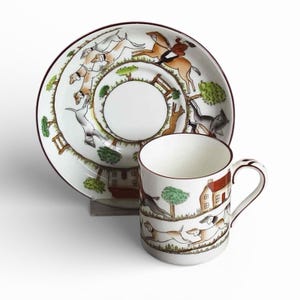 Staffordshire Hunting Scene - Etsy