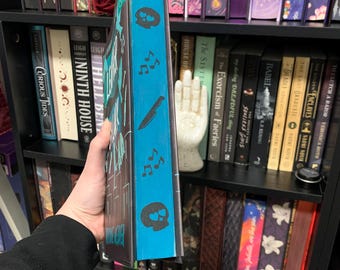 Plantilla de cuero y alondra para bordes de libros DIY