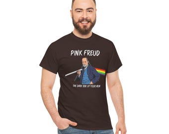 90s Dr. Sigmund Freud What's on A Man's Mind T-shirt. Vintage