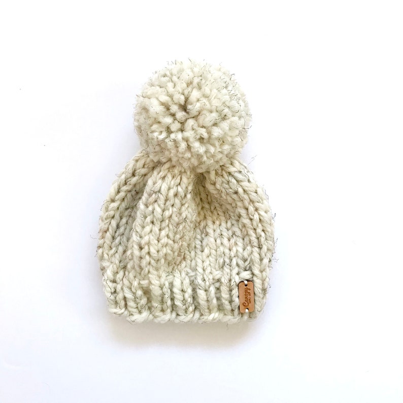 hand knitted baby hats