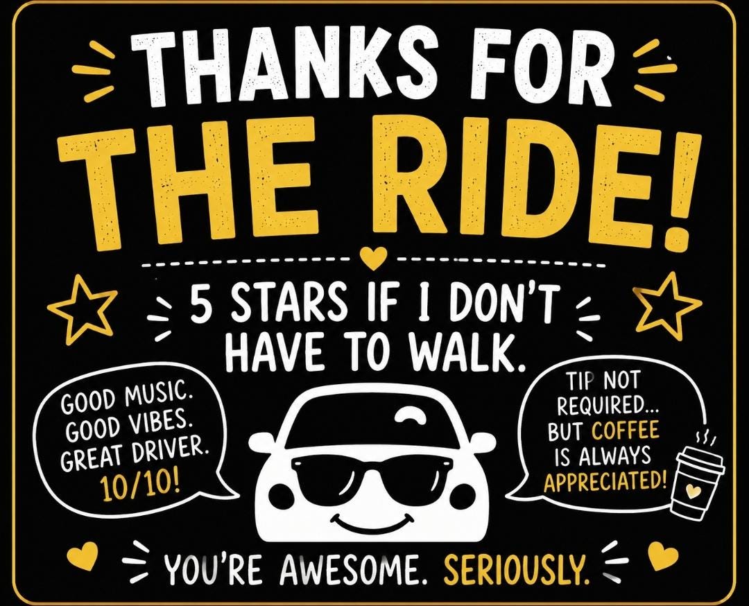Ultimate Rideshare Sign Bundle | Uber & Lyft Printable Car Signs ...