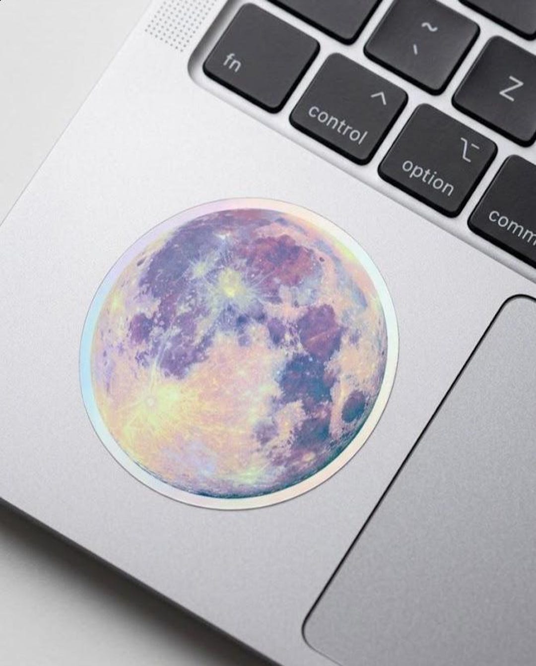 Moon Vinyl Sticker, Waterproof Laptop, Water Bottle, Car Decal, Gift ...