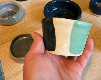 Handmade Ceramic Trinket Dish | Small Catch-All Dish | Jewelry Holder | Minimalist Home Decor