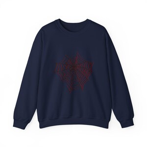Sudadera de cuello redondo inspirada en Spider-Man / Jersey con gráfico de superhéroe imagen 6