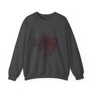 Sudadera de cuello redondo inspirada en Spider-Man / Jersey con gráfico de superhéroe imagen 5