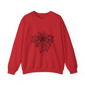 Sudadera de cuello redondo inspirada en Spider-Man / Jersey con gráfico de superhéroe imagen 1