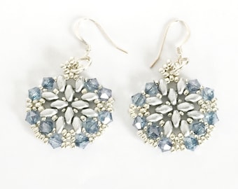 Tutoriel simple duo de boucles d'oreilles, motif perles