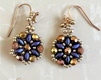 Saharan Nights Earrings Beading Tutorial