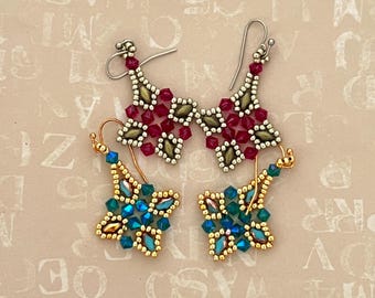 Countess Earrings Beading Tutorial