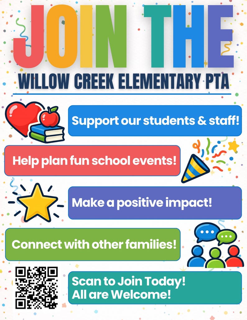 Join the PTA PTO Flyer Template | Editable School Membership Flyer ...