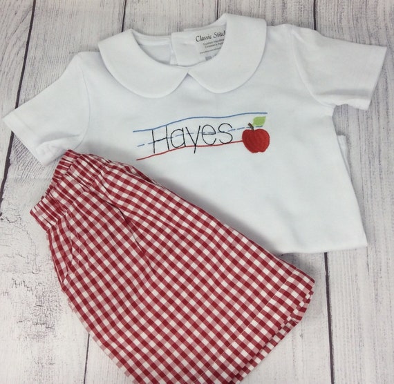 Back to School Apple Lined Paper Tee Shirt Back to School Etsy