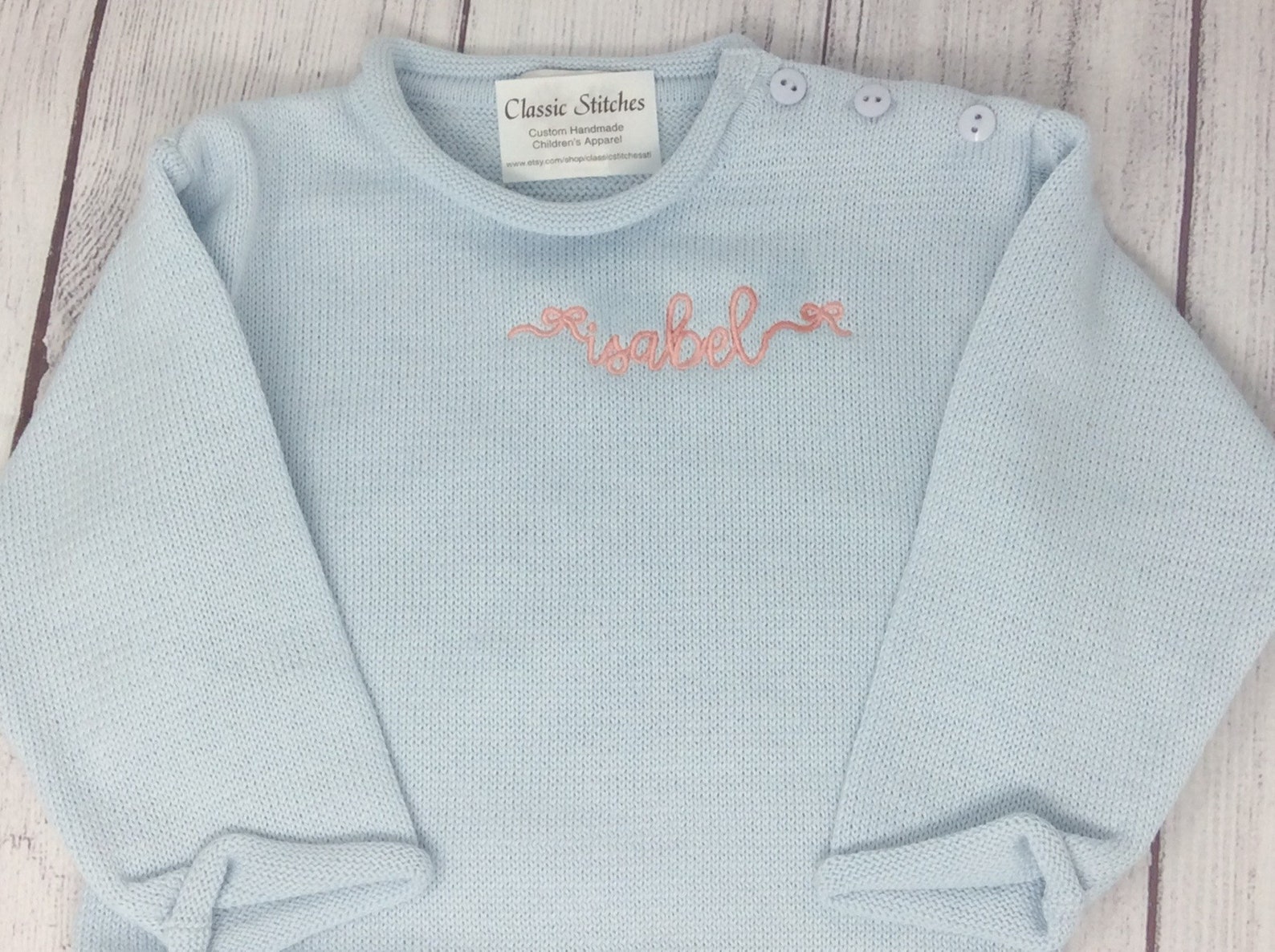 Monogrammed Sweater Kids Child Girls Rollneck Monogram Boys Etsy